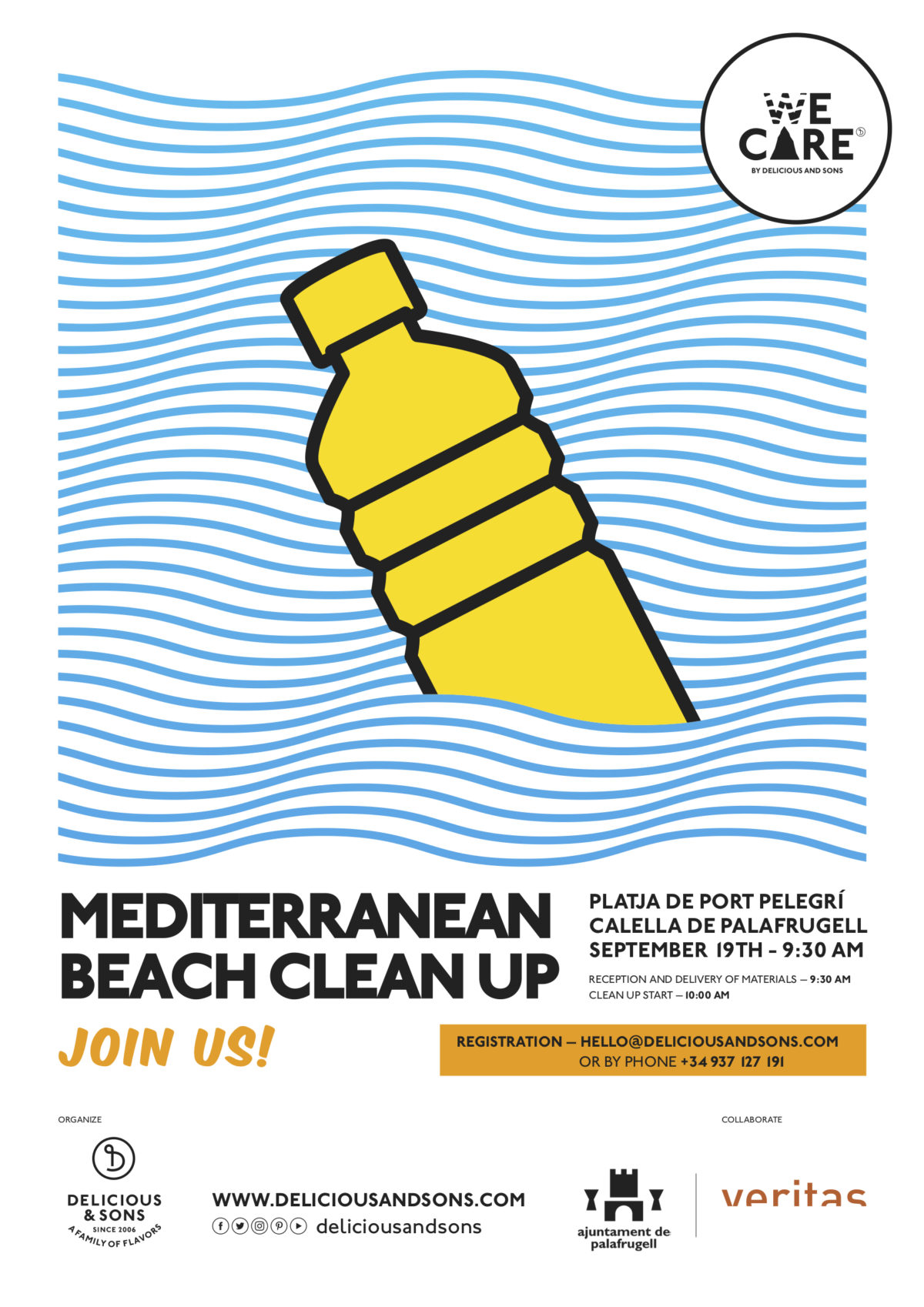 Registration Now Open – 2nd Annual Mediterranean Beach Cleanup 2020 — Delicious & Sons