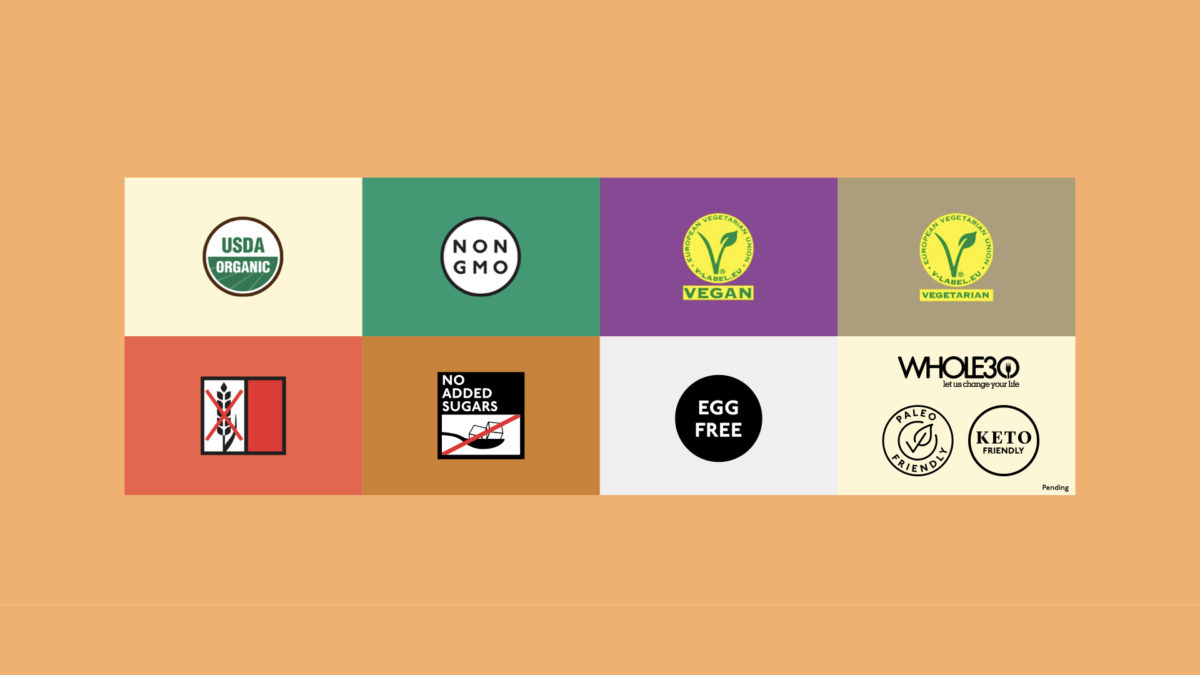 Certifications — Delicious & Sons