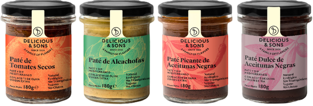 Pack Patés Mediterráneos — Delicious & Sons