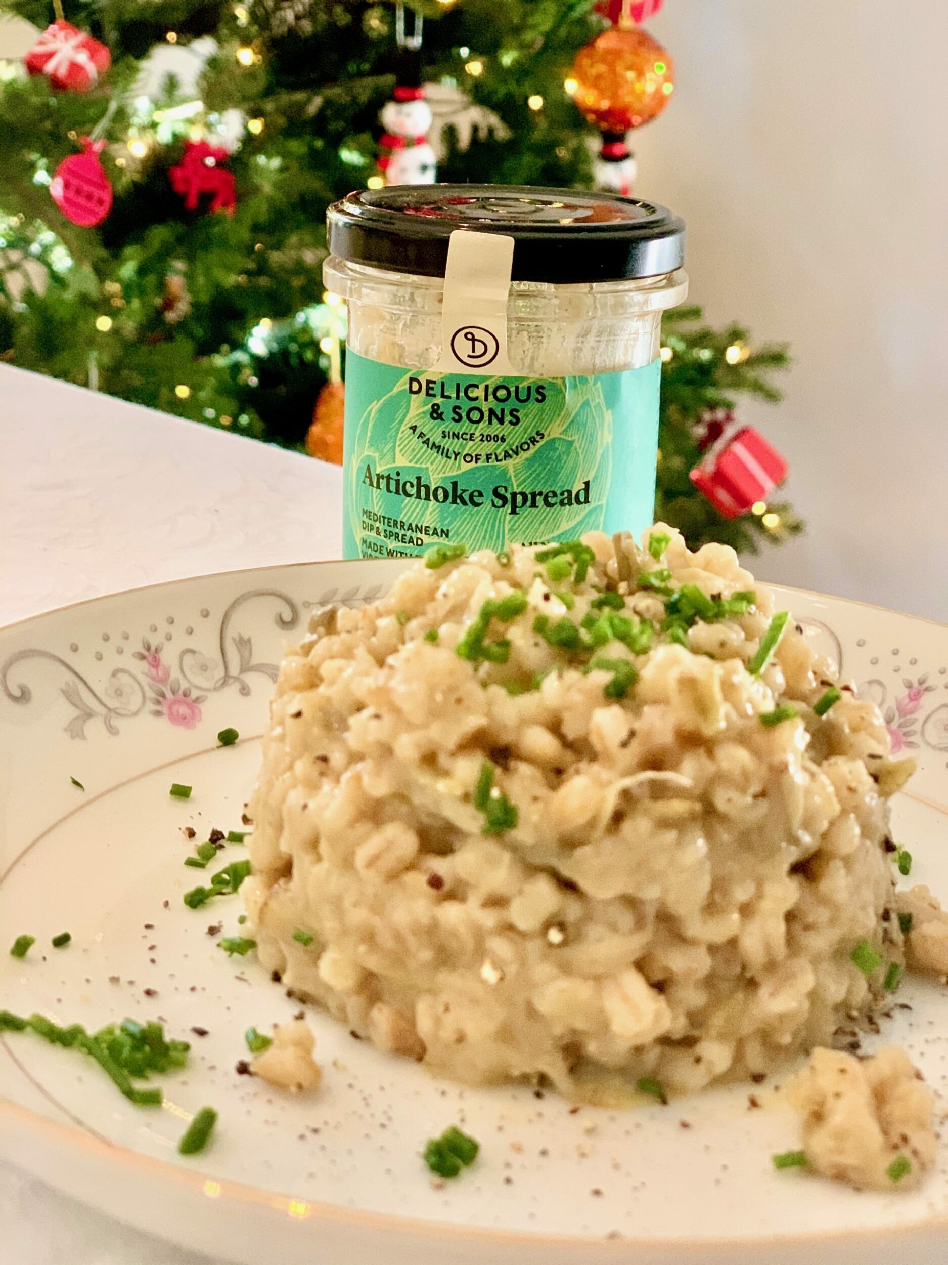 Risotto de Trigo Sarraceno con Alcachofas - Delicious & Sons