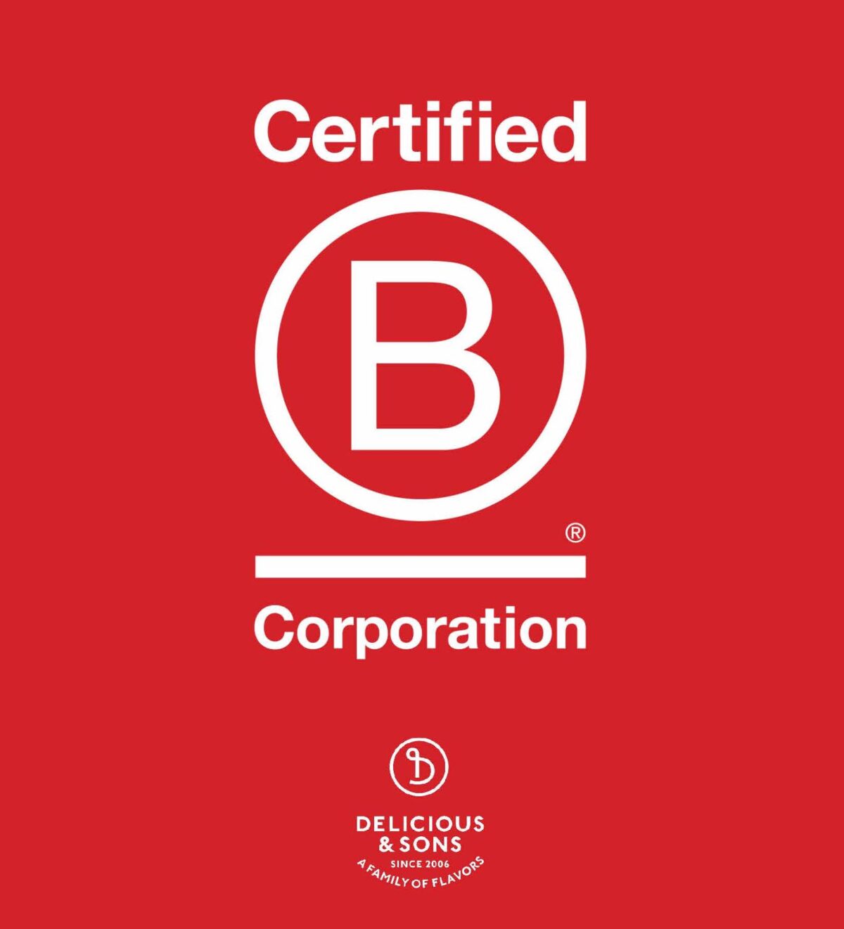 Why we are B Corp — Delicious & Sons